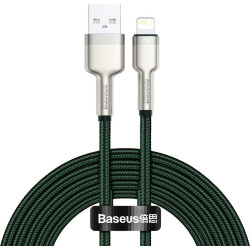 Baseus lightning - USB-A Cafule, 2.4A, 2m (zielony)'