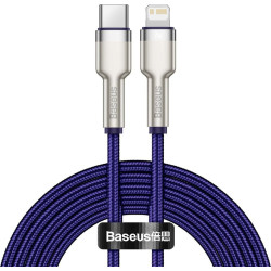 Baseus lightning - USB-C Cafule, PD, 20W, 2m (fioletowy)'