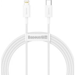 Baseus lightning - USB-C Superior Series, 20W, PD, 1m (biały)'