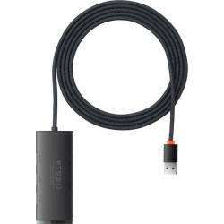 Baseus Lite Series WKQX030201 USB-A - 4x USB-A + kabel 2m'