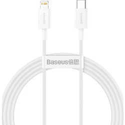 Baseus lightning - USB-C Superior Series, 20W, PD, 1.5m (biały)'