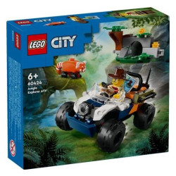 LEGO City 60424 Quad badacza dżungli z pandą czerwoną'
