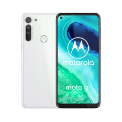 Smartfon Motorola Moto G8 4/64GB DualSIM Pearl White (PAHL0003PL) 6.4"| 4x 2.0GHz + 4 x 1.8GHz | 64GB | LTE | 16MP | microSD | Android 10'