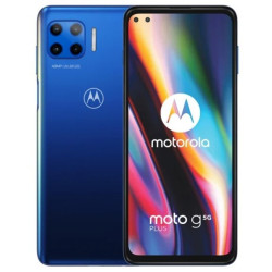 Smartfon Motorola Moto G 5G Plus 6/128GB Surfing Blue (PAK90007PL) 6,7" | 1 x 2.3 + 1 x 2.2 + 6 x 1.8 GHz | 6/128GB | LTE | 64 + 8 + 5 + 2 Mpx | microSD | Android 10'