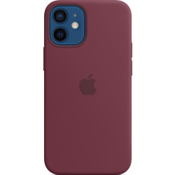Apple iPhone 12 mini Silicone Case with MagSafe plum (MHKQ3ZM/A)'
