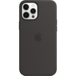 Torba- Apple iPhone 12 Pro Max Silicone Case with MagSafe black'