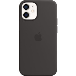 Torba- Apple iPhone 12 mini Silicone Case with MagSafe black'