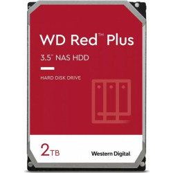 Dysk HDD WD Red Plus WD20EFZX (2 TB ; 3.5 ; 128 MB; 5400 obr/min)'