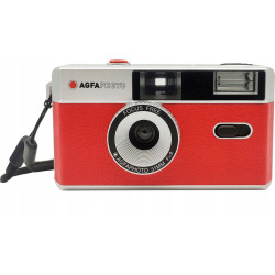 Aparat fotograficzny - Agfa Photo Reusable Camera 35mm red'