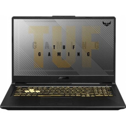 Laptop ASUS TUF Gaming F17 FX706LI-H7114 Szary (90NR03S1-M02390) Core i7-10870H | LCD: 17,3"FHD IPS 120Hz | NVIDIA GTX 1650Ti GDDR6 4GB | RAM: 16GB 2933MHz | SSD M.2: 512GB PCIe | No OS'