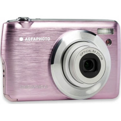 Aparat fotograficzny - Agfa Photo DC8200 Różowy + etui + karta SD 16GB'