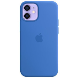 Apple iPhone 12 mini Silicone Case with MagSafe capri blue (MJYU3ZM/A)'
