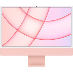 Komputer Apple iMac 24'' Retina 4.5K (MGPM3ZE/A/R1) Różowy (MGPM3ZE/A/R1|Z12Y0006S) Apple M1 (8 rdzeni, ARM) | LCD: 23.5"4.5K | Apple M1 (8 rdzeni) | RAM: 16GB | SSD: 256GB | Mac OS Big Sur'