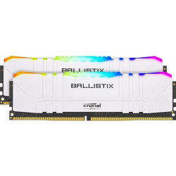 Pamięć Crucial Ballistix White RGB 32GB (BL2K16G32C16U4WL)'