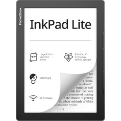 Czytnik PocketBook 970 InkPad Lite Dark Gray (PB970-M-WW) Ekran dotykowy | 9,7 cala | rozdzielczość 825x1200 px, 150ppi | 8GB | doświetlana matryca | E-ink Carta'