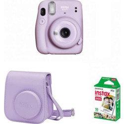 Aparat cyfrowy Fujifilm Instax Mini 11 lilac purple + 10 shots + case (70100148260)'