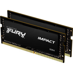 Kingston 64GB 3200MHz DDR4 CL20 SODIMM (Kit of 2) FURY Impact KF432S20IBK2/64'