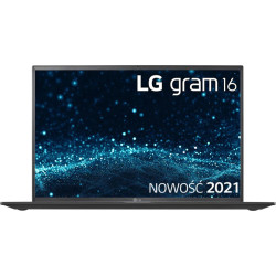 Laptop LG GRAM 16"2021 (16Z90P-G.AA85Y) - czarny (16Z90P-G.AA85Y) Core i7-1165G7 | LCD: 16"WQXGA IPS | Intel Iris Xe | RAM: 16GB | SSD: 512GB M.2 PCIe | EVO | Windows 11'
