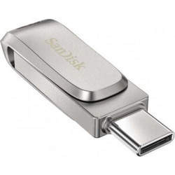 Pendrive - SanDisk 128GB Ultra Dual Drive Luxe USB Type-C 150MB/s (SDDDC4-128G-G46)'
