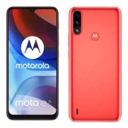 Smartfon Motorola Moto E7 Power Coral Red (PAMH0003PL) 6,5"| MediaTek Helio G25 | 4/64GB | LTE | 13 + 2 Mpx | microSD | Android 10'
