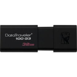Pendrive - Kingston DataTraveler 100 G3 32GB USB 3.0 (DT100G3/32GB)'