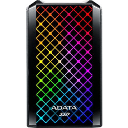 Dysk twardy Adata SE900 512GB SSD czarny RGB (ASE900G-512GU32G2-CBK)'