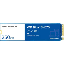WD Blue SN570 M.2 PCIe NVMe 250GB'