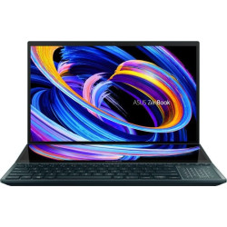Laptop ASUS ZenBook Pro Duo 15 OLED UX582HS-H2002X Niebieski (90NB0V21-M00290) Core i9-11900H | OLED:15,6"4K Touch 550 nitów | NVIDIA RTX 3080 8GB | RAM: 32GB | SSD: 1TB PCIE | Akcesoria | W11 Pro'