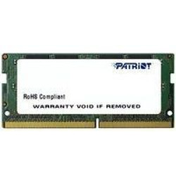 Pamięć Patriot Memory Signature PSD48G240081S (DDR4 SO-DIMM; 1 x 8 GB; 2400 MHz; CL17)'
