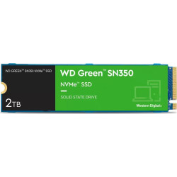 Dysk SSD WD Green SN350 WDS200T3G0C (2TB ; M.2 ; PCIe NVMe 3.0 x4)'