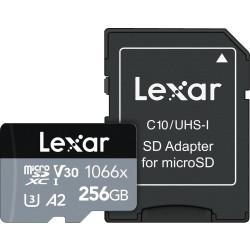 Karta pamięci - Lexar 256GB microSDXC High-Performance 1066x UHS-I C10 A2 V30 U3 (LMS1066256G-BNANG)'