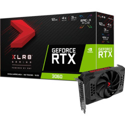 Karta graficzna PNY GeForce RTX 3060 12GB XLR8 Gaming REVEL EPIC-X RGB™ Single Fan (VCG306012SFXPPB)'