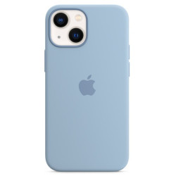 Apple iPhone 13 mini Silicone Case with MagSafe - blue fog (MN5W3ZM/A)'