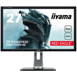 iiyama G-Master GB2788HS Red Eagle [1ms, 144Hz] (27" | TN | 1920 x 1080 | DVI | HDMI | Display Port | Głośniki | VESA 100 x 100)'