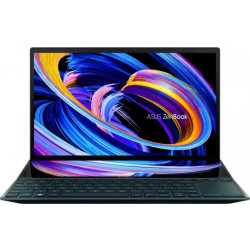 Laptop ASUS ZenBook Duo UX482EGR-HY356W i7-1195G7 14.0  FHD 400nits AG LED Backlit IPS Touch 32GB DDR4SSD1TB GeForce MX450 WLAN+BT Cam 70WHrs Win11 Celestial Blue'