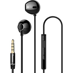 Słuchawki z mikrofonem Baseus NGH06-01 (kolor czarny)'