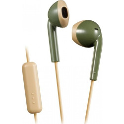 Słuchawki JVC HAF-19MGCE (douszne  z mikrofonem  zielone)'