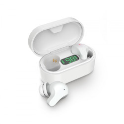 Słuchawki bezprzewodowe douszn LAMAX Taps1 White BT5.0'