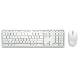 Zestaw bezprzewodowy Dell KM5221W klawiatura + mysz biały 580-AKEZ'