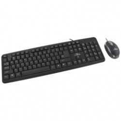 Zestaw klawiatura + mysz TITANUM TK106 (USB 2.0; (US); kolor czarny; optyczna)'