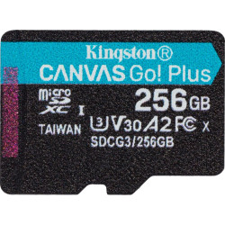 KINGSTON microSDXC Canvas Go Plus 256GB'