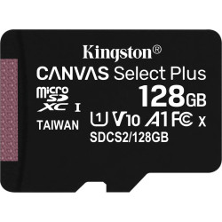 Karta pamięci Kingston Canvas Select Plus SDCS2/128GBSP (128GB; Class 10  Class A1; Karta pamięci)'
