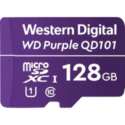 Karta pamięci WD Purple microSDXC WDD0128G1P0C (128GB; Class 10  Class U1)'