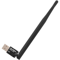 Adapter z anteną bezprzewodowy Qoltec 57001 (USB 2.0)'