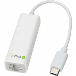 Karta sieciowa - Techly 020379 Karta sieciowa Gigabit - adapter USB-C 3.1 na RJ45'