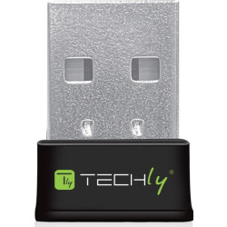 Karta sieciowa - Techly 109252 Mini bezprzewodowa karta sieciowa USB Wi-Fi Dual Band 2.4/5GHz AC600'