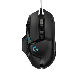 Mysz Logitech G502 Gaming HERO EU 910-005471 (optyczna; 16000 DPI; kolor czarny)'