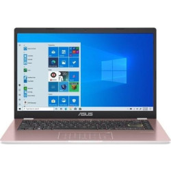 Laptop ASUS E410MA-EK1830W Celeron N4020 14.0  FHD220nits AG LED Backlit 4GB DDR4 SSD256GB UHD Graphics 600 WLAN+BT Cam 42WHrs W11 Rose Pink'
