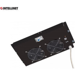 Intellinet Panel chłodzący 2x23W rack 19" sufitowy z termostatem'