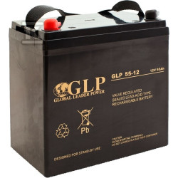 Akumulator MPL GLPG 55-12 (12V/55Ah M6)'